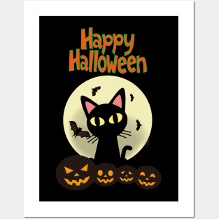 Happy Halloween Posters and Art